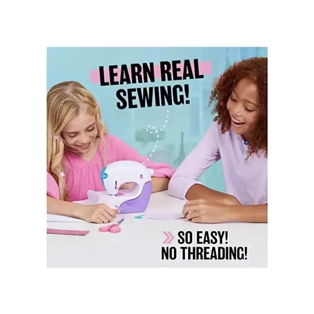 Cool Maker Stitch ‘N Style Fashion Studio Pre-Threaded Sewing Machine Toy wit...